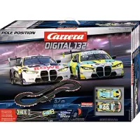 Carrera Racebaan - DIGITAL 132 - Pole Position - BMW M4 GT3 - ROWE Racing vs. RAM Racing - 5,7m