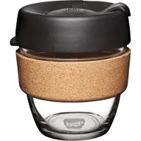KeepCup Brew Cork Zwart M 277 ml Beker