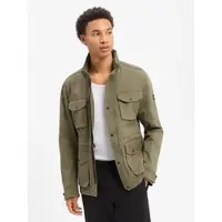 Camel active Blouson met oprolbare capuchon - Maat menswear-60 - Olijfgroen