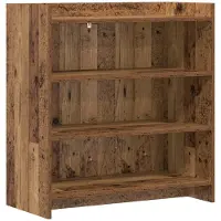 vidaXL Dressoir Oud hout 75 x 36 x 80 cm Bewerkt hout