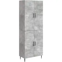 vidaXL Kastenset 2 pcs 66 x 34,5 x 89,5 cm Bewerkt hout
