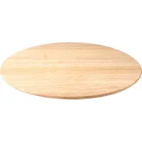 Continenta Snij- en serveerplank 46 cm, bruin, rubberboom,