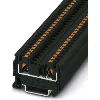 Phoenix Contact 3211776 Doorgangsklem 6.2 mm Spanveer Zwart 50 stuk(s) Piece