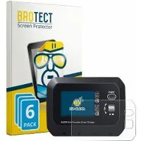 BROTECT - Screenprotector voor SkyRc Q100 Neo - Folie Beschermfolie transparant 6 Stuks
