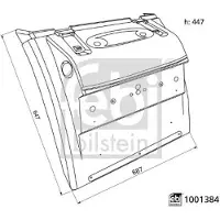 FEBI BILSTEIN 1001384 Spatbord