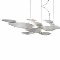 Terzani - I Lucci Argentati medium linear kroonluchter