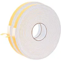 vidaXL Zelfklevende schuimtape 2 st Wit 20mm x 10m CR Schuim