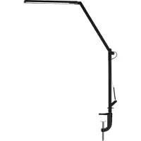 Müller-Licht Sella 20500095 LED-bureaulamp met klemvoet LED LED vast ingebouwd 9.6 W Zwart