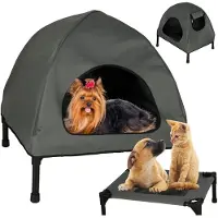Kik Hondenhuis Kattenbed Tent Huisdierbed 53x43x56 Cm
