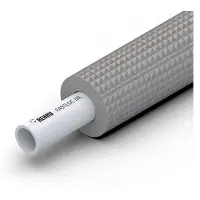 Rehau universeel buis FASTLOC ML 25x2,5, met rundom isolatie van 13 mm, verpakt in een rol van 25 meter