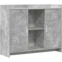 vidaXL Dressoir, 98,5 x 33 x 80 cm, spaanplaat