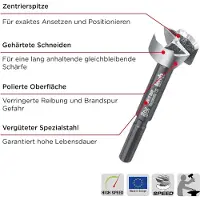 Kwb 706316 Forstnerboor 16 mm 1 stuk(s)