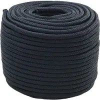 vidaXL Boottouw 1.2 mm 250 m Koninklijk Blauw Polyester