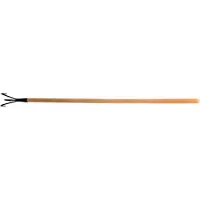 Flo Tuinklauwen 3-tands met houten steel, 110 cm