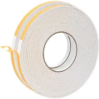 vidaXL Zelfklevende schuimtape 2 st Wit 10mm x 10m CR Schuim