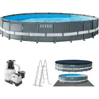 Intex Ø 610 x 122 cm Ultra XTR Frame zwembad set rond