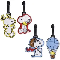 Peers Hardy Rugzakhanger - Snoopy - Bagagelabel - voor Geen - meerkleurig - Maat Standard