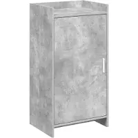 vidaXL Schoenenkast met opslag Betongrijs 48 x 36 x 92 cm Bewerkt hout