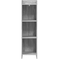 vidaXL Boekenkast Grijs Sonoma 30 x 30 x 111 cm Bewerkt hout