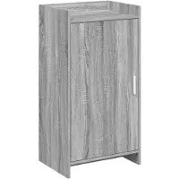vidaXL Schoenenkast Grijs Sonoma 48 x 36 x 92 cm Bewerkt hout