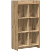 vidaXL Boekenkast 6-laags 59 x 30 x 111 cm Bewerkt hout