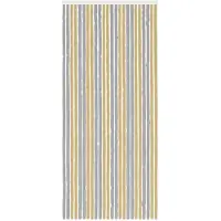 vidaXL Insecten Gordijn Chenille Grijs en Beige 100 x 230 cm 100% PP