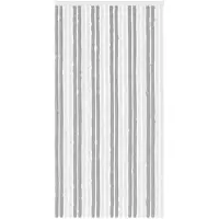vidaXL Insecten Gordijn Chenille Grijs en wit 100 x 200 cm 100% PP