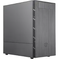 Cooler Master MasterBox MB400L - Towermodel - mini ITX / micro ATX - geen voeding (ATX) - zwart - USB/Audio
