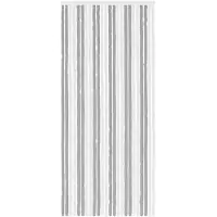 vidaXL Insecten Gordijn Chenille Grijs en wit 100 x 230 cm 100% PP