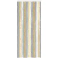 vidaXL Insecten Gordijn Chenille Grijs en Beige 90 x 220 cm 100% PP