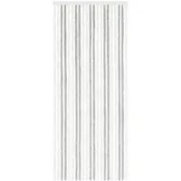 vidaXL Insecten Gordijn Chenille Lichtgrijs en wit 90 x 220 cm 100% PP