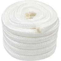 vidaXL Boottouw 3 mm 10 m Wit