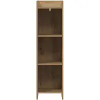 vidaXL Boekenkast 3-laags 30 x 30 x 111 cm Bewerkt hout