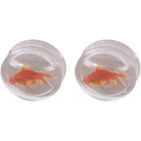Charme Bijoux 2 Tunnel -piercing- Goudvisje- Acryl - 16 mm-