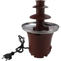 TIM. TIM Chocoladefontein-Chocoladefontein-Chocoladedruppels-Bruin-‎26cmx17cmx15cm