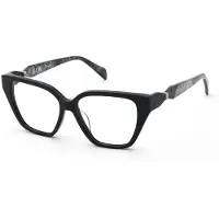 Blumarine Bril - - VBM247 - Acetaat - Zwart (Glanzend zwart) - 53/14-140