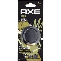 Axe autogeurtje - 3 Verschillende geuren - Luchtverfrisser - Auto luchtje - Altijd een frisse auto - 3 Stuks - Gold - Africa - Dark temptation