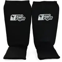ProFight Ochraniacz na Scheenbeen Voet Step Cotton Zwart - Maat S
