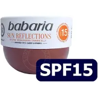 Babaria Sun Reflections Gelatina Bronceadora / Tanning Jelly SPF15 - 300ml
