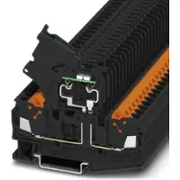 Phoenix Contact 3050374 Zekering-serieklem 6.2 mm Snelaansluiting Zwart 50 stuk(s)