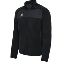 Hummel Fleece jas zwart / wit