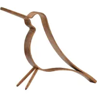 Cooee Design Woody Bird groot Donkergebeitst eiken