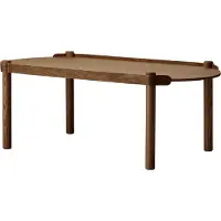Cooee Design Woody tafel 50x105 cm Donkergebeitst eiken