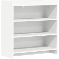 vidaXL Dressoir Wit 75 x 36 x 80 cm Bewerkt hout