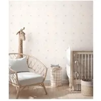 A.S. Création HEELAL BEHANG | Sterren en planeten - Beige Blauw Crème - Lilly & Luis
