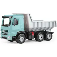 Lena speelgoed vrachtwagen Mercedes-Benz Arocs GIGA TRUCKS multicolor.