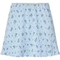 Pieces Pcflora Hw Minirok Dames Blauw L