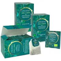 Creano biologische thee SWEET-3-MINT, kruidentheemelange, biologische theezakje theepakket van 3 (3x 20 zakjes) *¹