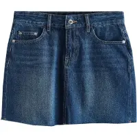 Next - Dames - Denim minirok - Tall - Blauw