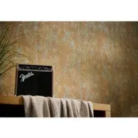 Living Walls BETONLOOK BEHANG | Industrieel - geel goud oranje - Metropolitan Stories Hot Spots